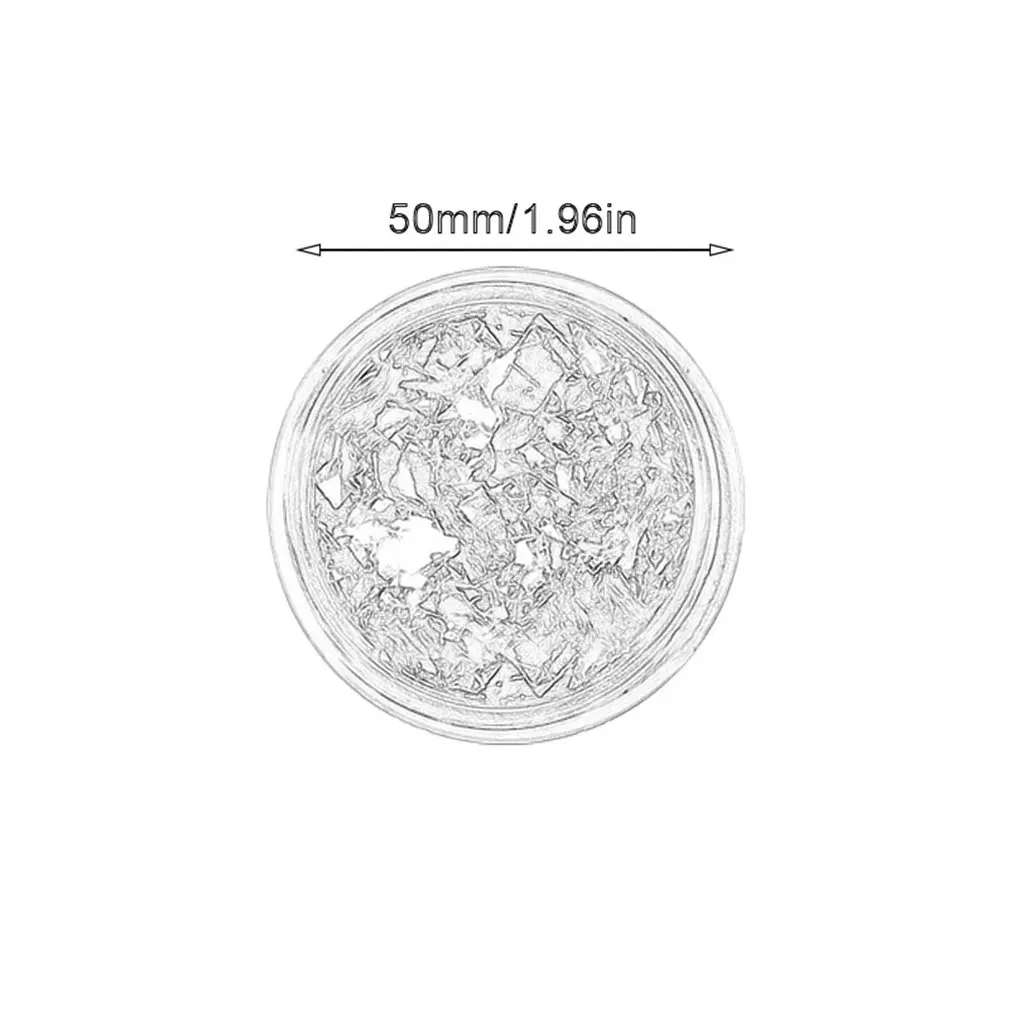 

Nail Jewelry Does Not Speculate Gold And Silver Platinum Pieces Korean Phototherapy Nails Patch Shell Paper Foil Pieces