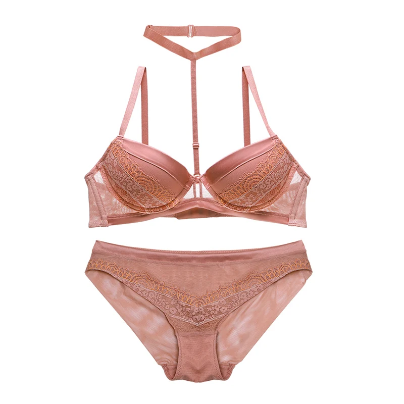 

【 2 Скидка 10% Женский комплект бюстгальтера пуш-ап со съемной бретелькой на косточках мягкое украшение для ресниц D чашка 4 цвета комплект ни...