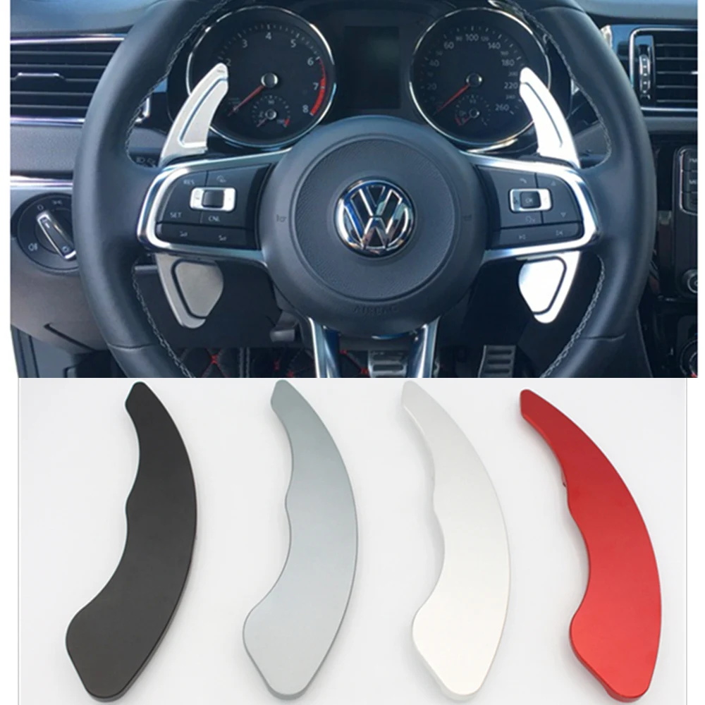 Сменное весло для Volkswagen R RLINE Scirocco POLO GLI GTE GTD MK6 Golf7 GTI MK7.5 Автомобильный руль из