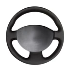 Чехол на руль из искусственной кожи для Renault Megane 2 2002-2009 Kangoo (ZE) 2008- 2013 Scenic 2 2003-2010 Grand Scenic