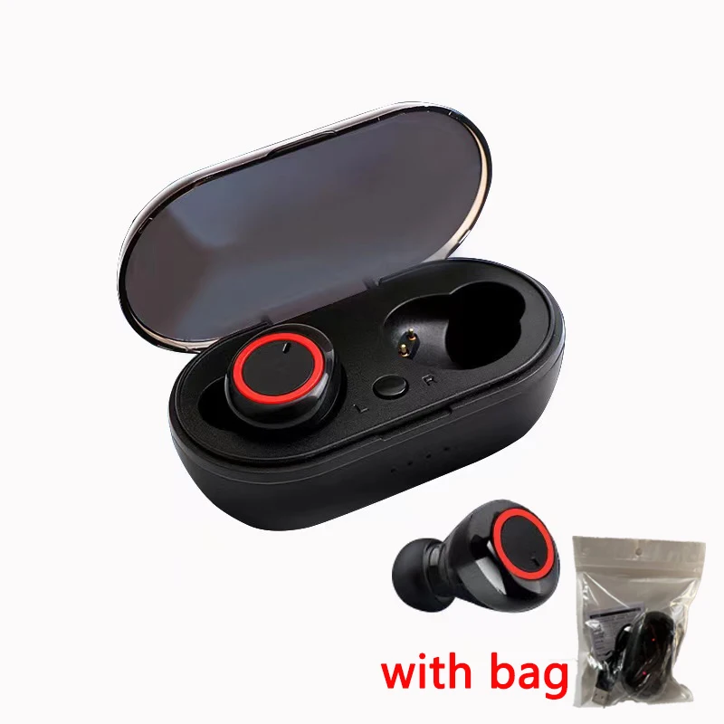 Фото 39 шт./лот оптовая продажа Беспроводная Bluetooth-гарнитура для геймеров Y50 Tws наушники