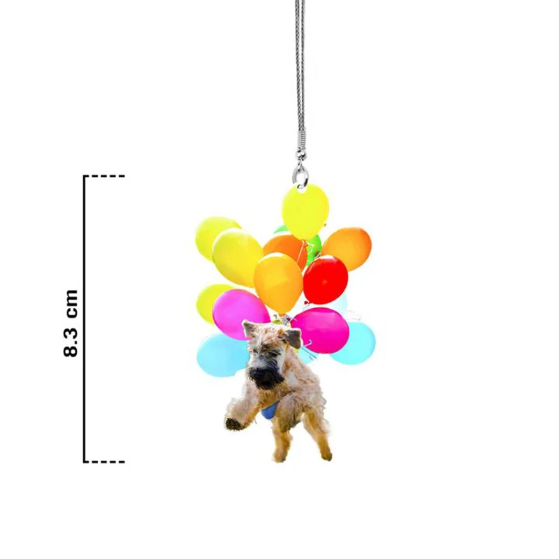 

Cute Cat Dog Car Hanging Ornament Rear View Mirror Car Styling Interior Accessories For Car Decoration DC120