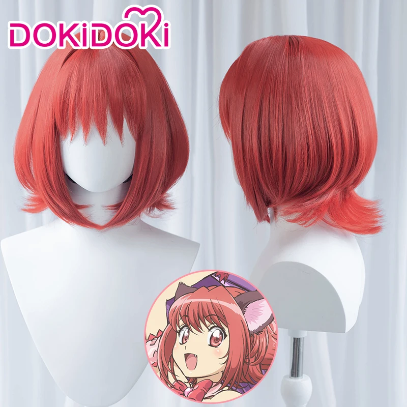 DokiDoki аниме Токио Mew Косплей Momomiya Ichigo парик короткие волосы женский |