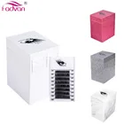 Поддон для клея, держатель для ресниц, акриловый поддон, коробка для хранения, отдельная Палитра для плитки, ремень, клейкий акриловый поддон для ресниц