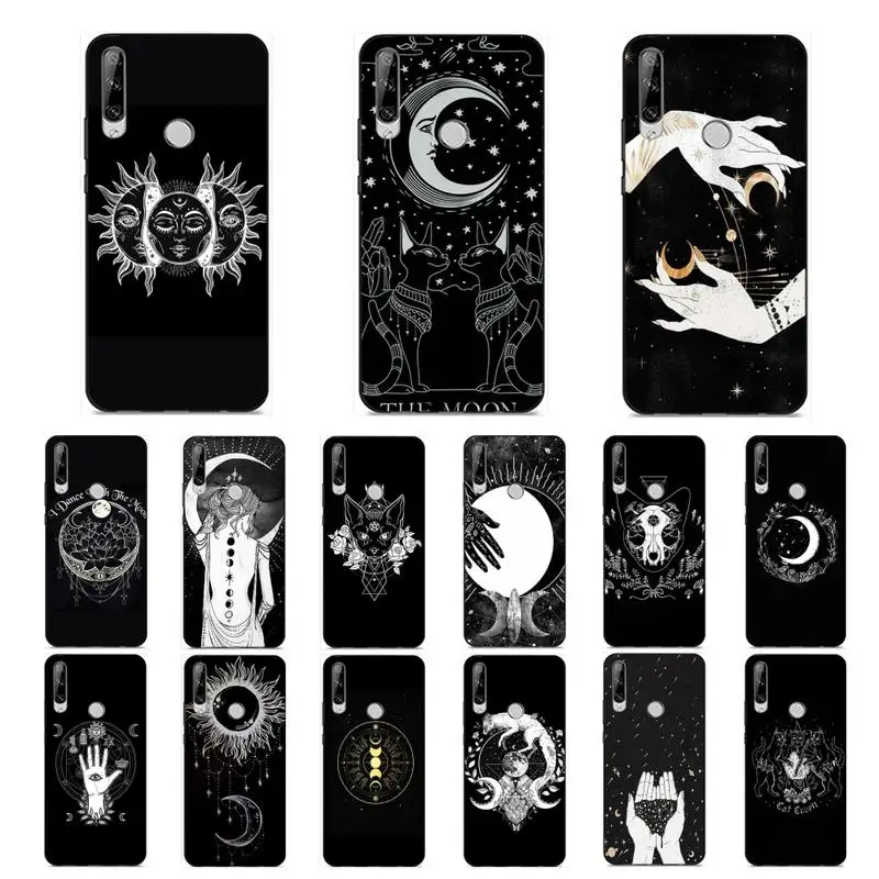 

MaiYaCa Witches moon Tarot Mystery totem Phone Case for Huawei Y 6 9 7 5 8s prime 2019 2018 enjoy 7 plus