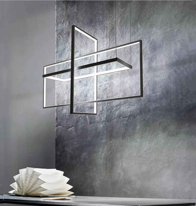 Креативное искусство Геометрическая люстра современный минималистичный