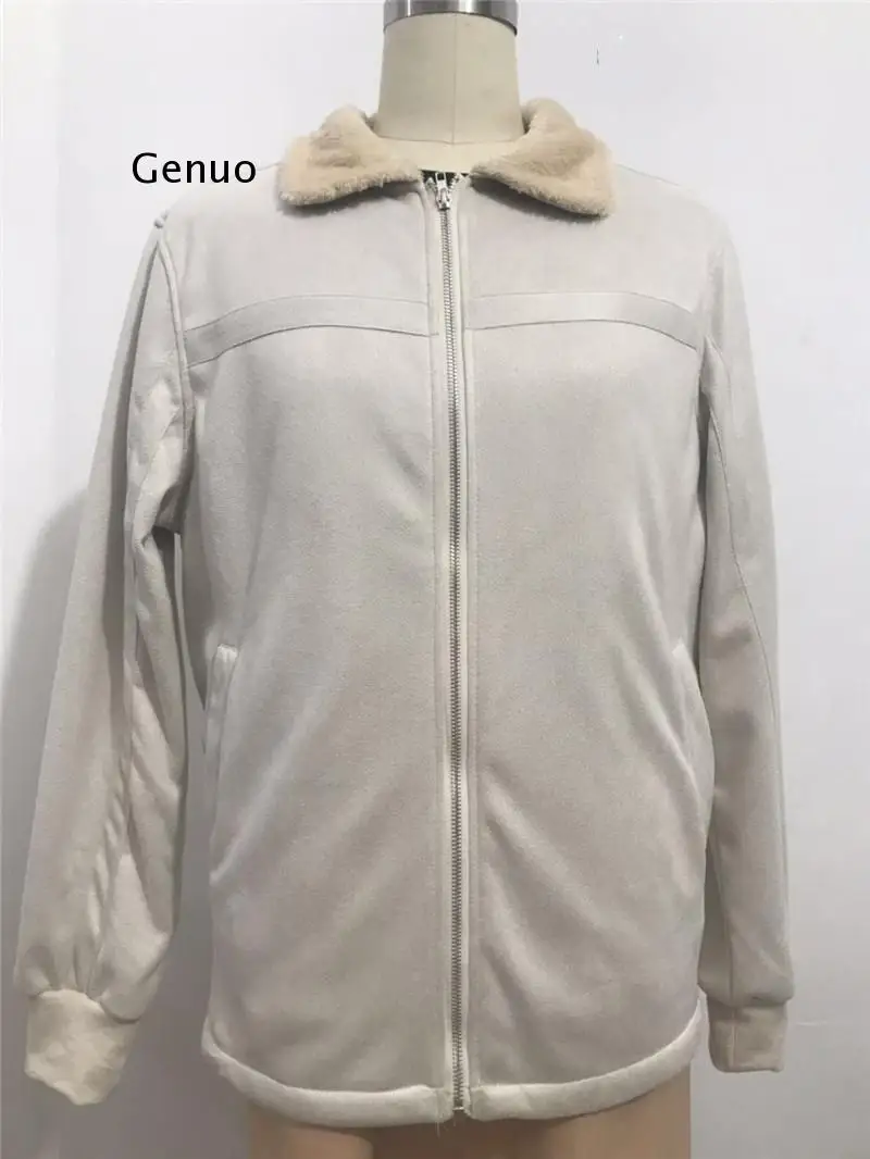 Мужская теплая куртка на флисовой подкладке однотонная утепленная из