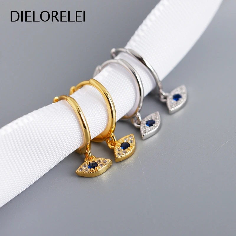 

DIELORELEI 925 Sterling Silver Minimalist Light Luxury Temperament For Women Jewelry Simple Dangle Drop Earrings