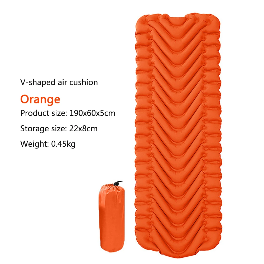 

Automatic Inflatable Sleeping Pad Portable Nylon TPU Mattress for Outdoor Picnic Camping Hiking Waterproof Cushion