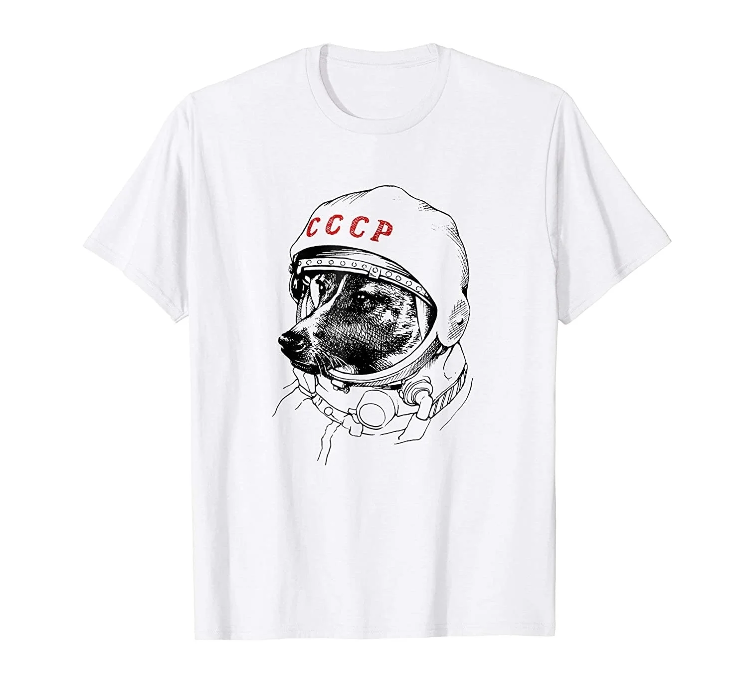 

Laika Space Traveler Dog T Shirt(1)