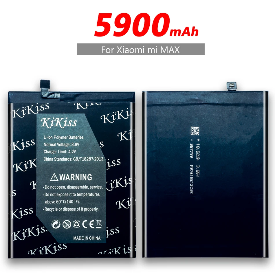 Бесплатный инструмент KiKiss батарея BM49 BM50 для Xiaomi Mi Max 1 / 2 Мобильный телефон батареи