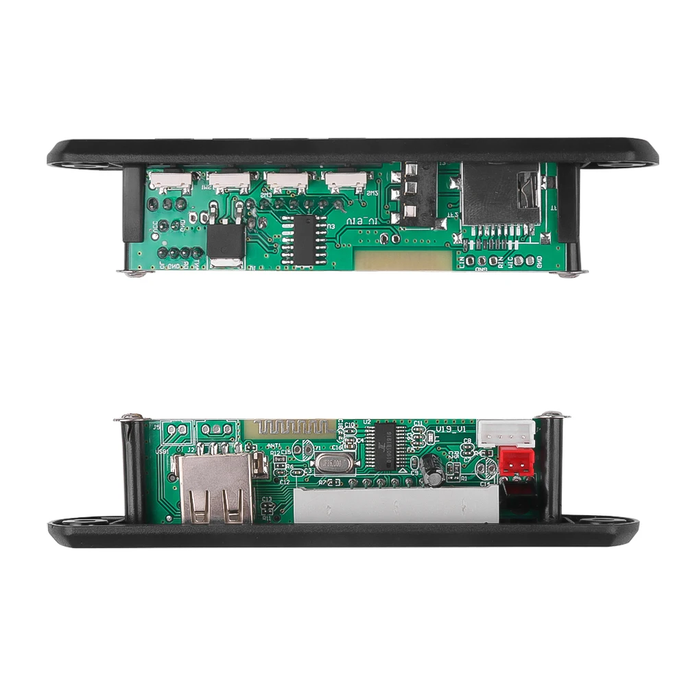Kebidu MP3 WMA декодер плата DC 12V 5V беспроводной Bluetooth аудио модуль плеер USB FM TF радио для