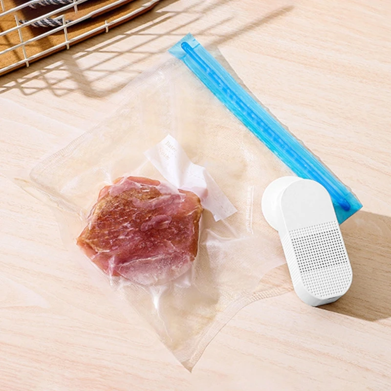 

Handheld Electric Vacuum Sealer Portable Mini Vacuum Pump Food Packaging Machine Sealing Device Kitchen Accessories