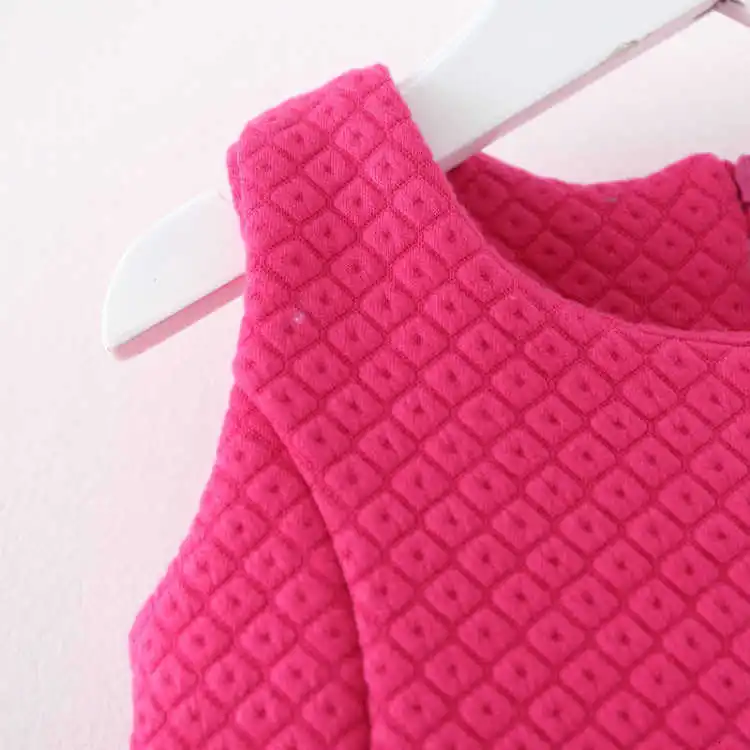 Платье для девочек детская модная одежда на весну-лето хлопковое платье без