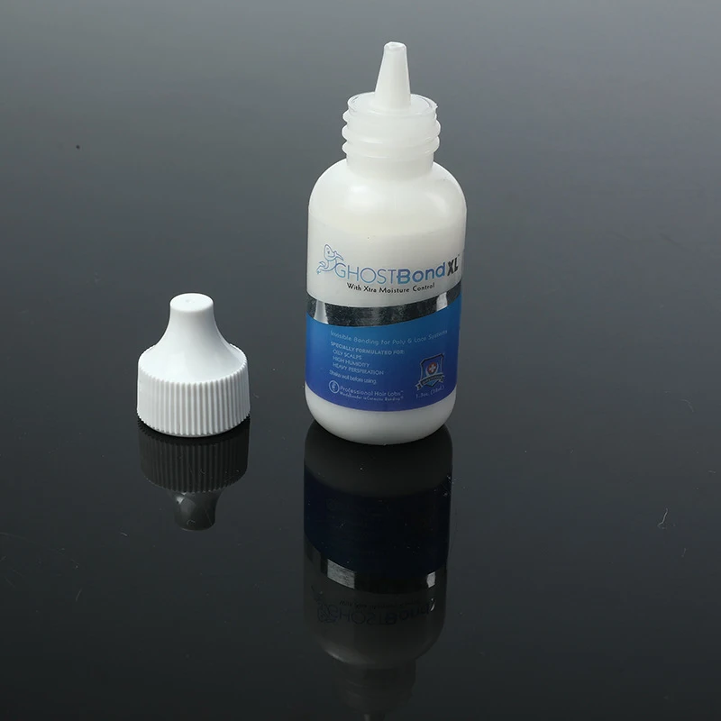

38ml Lace Wig Cap Toupee Adhesive Glue Harmless Hair Replacement Adhesive Extra Moisture-proof Long-lasting Wig Glue Fake Heat