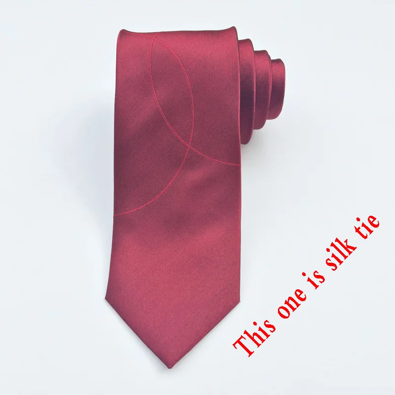 Зеленый красный галстук новое поступление классический мужской 8 см твердые