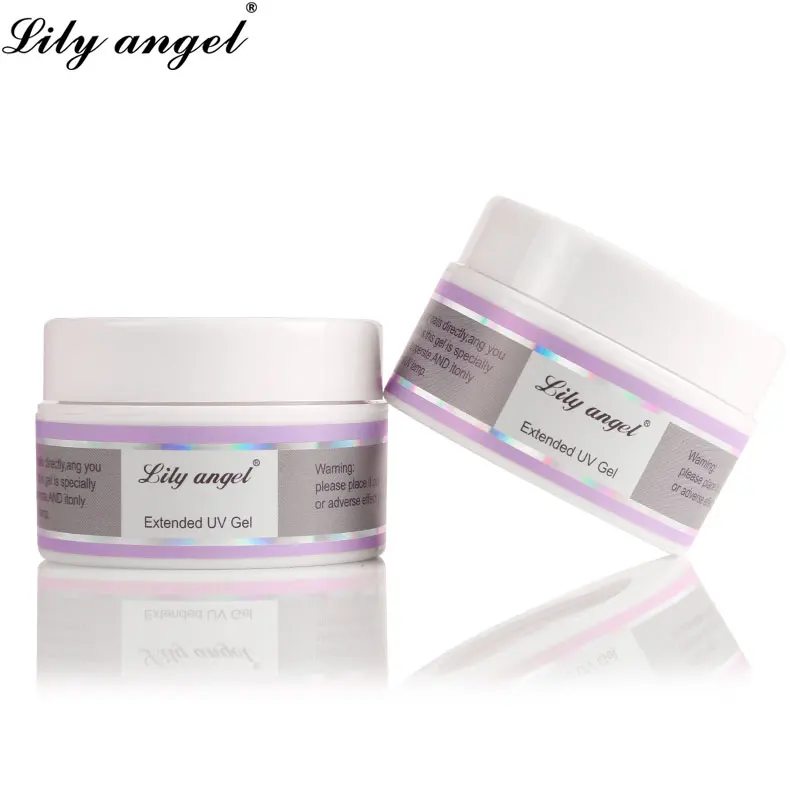 Гель-лак для ногтей LiLy Angel, 15 мл, густой гель для наращивания ногтей, натуральный Камуфляжный УФ-гель