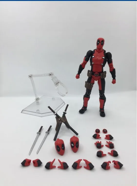 MAFex 082 с героями комиксов Марвел X-MAN фильма Дэдпул рубашки супер герой pvc фигурку