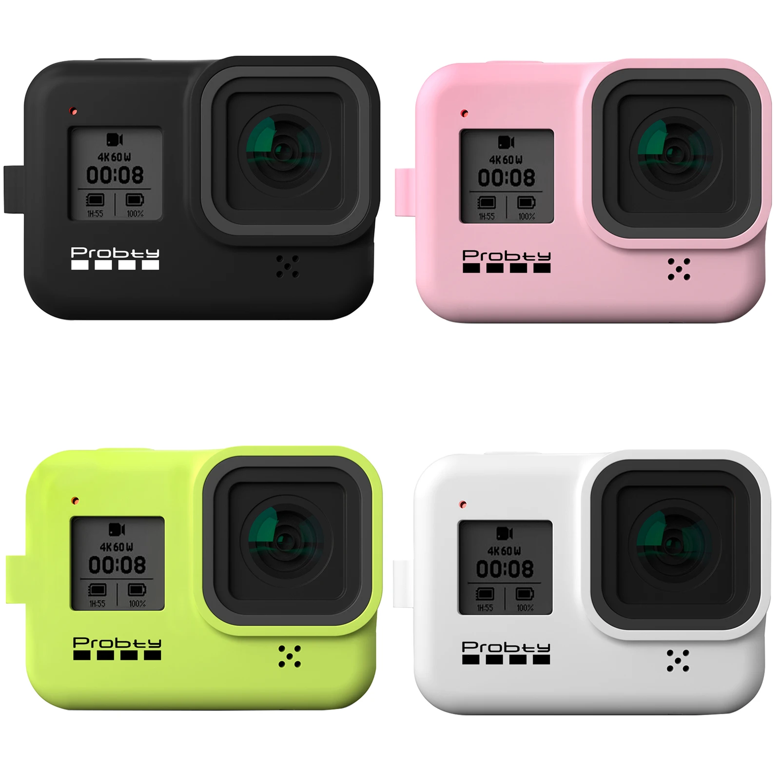 Gopro Hero 8 силиконовый чехол+ ремешок, чехол для Gopro 8 аксессуары для экшн-камеры