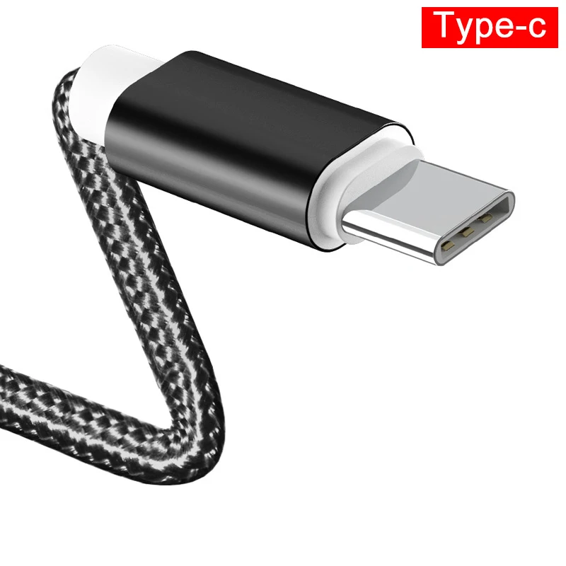 

USB Type C Fast Charge Cable For Samsung Galaxy S8 S9 S10 A50 Note 10 3m 2m Usb Cable Typec Cabo Type-c For Xiaomi Mi 9T A3 Mi9T