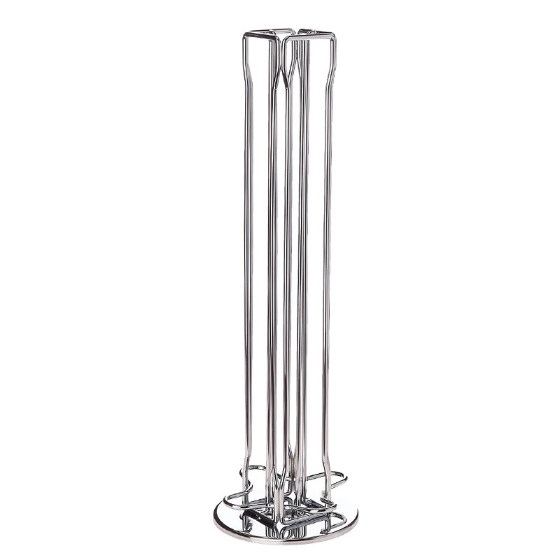 

Coffee Capsule Holder Rotating Capsule Storage Rack Electroplating Coffee Holder 40 Capsules