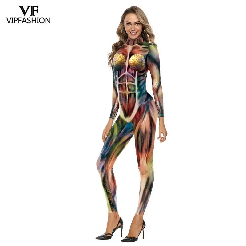 Модное боди VIP с 3D принтом атака на Титанов аниме орган Пурим фестиваль карнавал