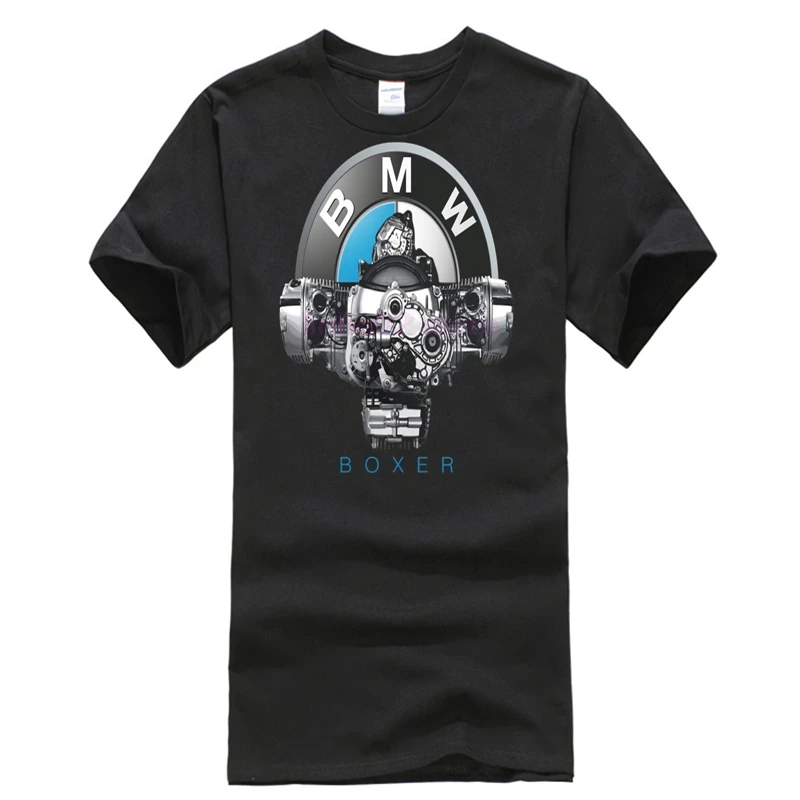 Летняя крутая футболка с немецкими автомобилями поклонниками боксеров
