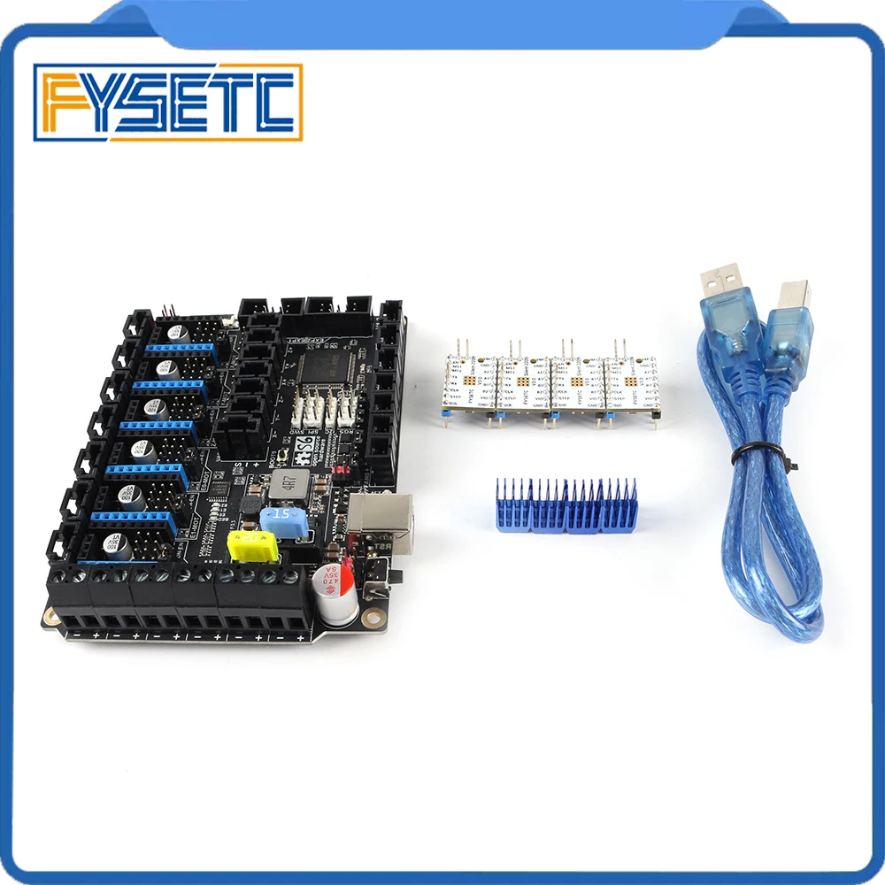 Плата управления S6 V2 .0 32 бит с шаговым двигателем 4 шт. TMC2209 V3.1 Uart Flying Wire MX Connector VS F6