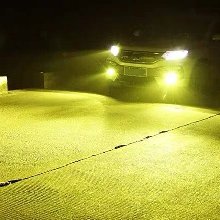 3000K Yellow Автомобильный мотоцикл светодиодная фара противотуманная фара Графеновое покрытие Долгий срок службы Неразрушающий монтаж CSP 1860 фишек 3000К желтый 6000К белый 9000К синий 9000LM H1 H3 H4 H7 H8 H11 9005 880 881 H27 - Испускаемый цвет: 3000K Yellow