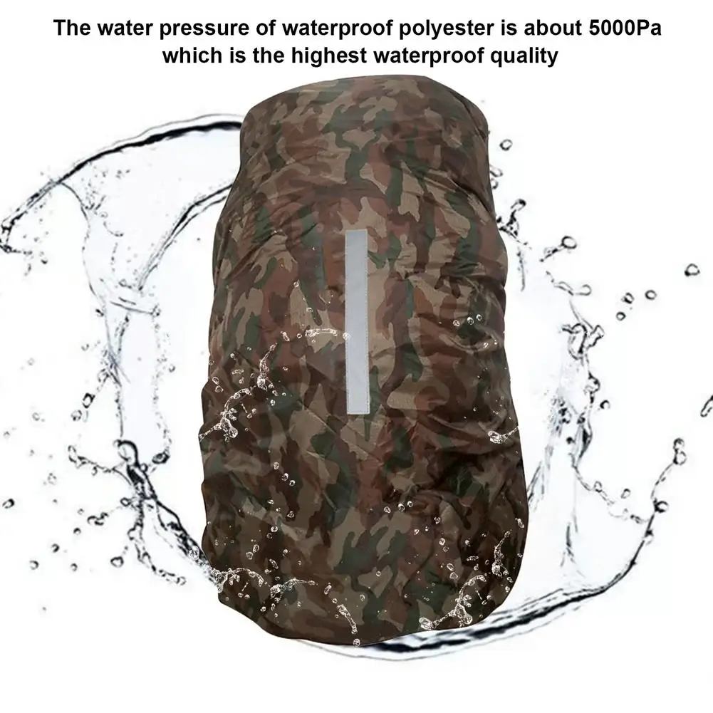 

Backpack Waterproof Cover Reflective Rainproof Protector Waterproof Fabrics Cycling Bag Raincoat Rain Cover Outdoor Tools