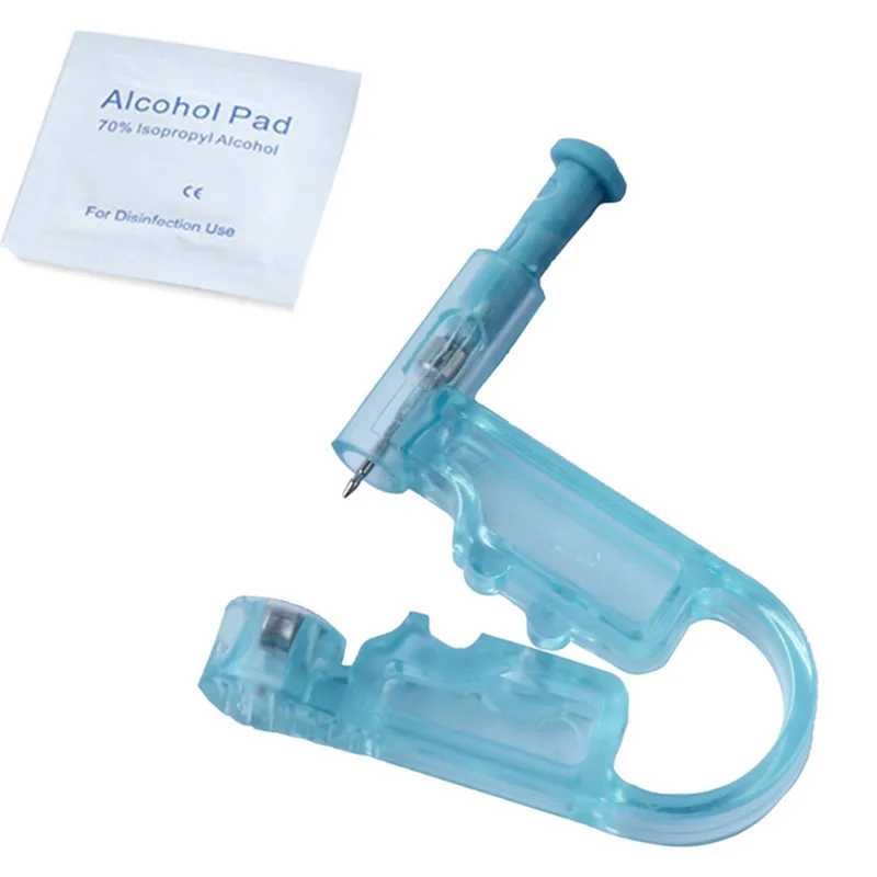 Одноразовый безопасный стерильный пистолет Для Пирсинга Ушей 1 шт. инструмент