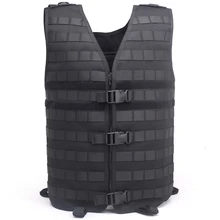 Военный охотничий Открытый страйкбол тактический жилет Molle Plate Carrier Strike Combat жилет черный зеленый ACU камуфляж