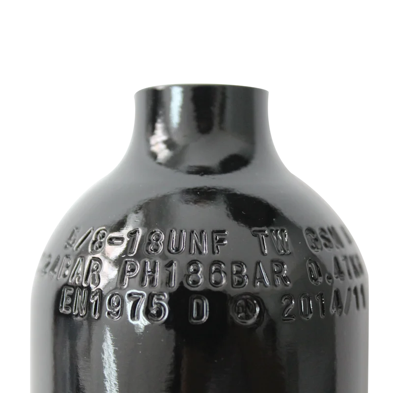 HPAT 0.5L 12oz Пейнтбол Co2 бак/цилиндр с контактным клапаном