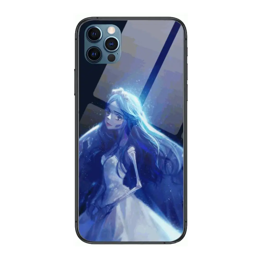 

corpse bride case Style Phone Case cover For iphone 12 pro max 11 8 7 6 s XR PLUS X XS SE 2020 mini black cell shell