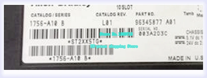 Новый оригинальный 1756 A10 PLC Стандартный контроллер шасси черная панель|panel| |