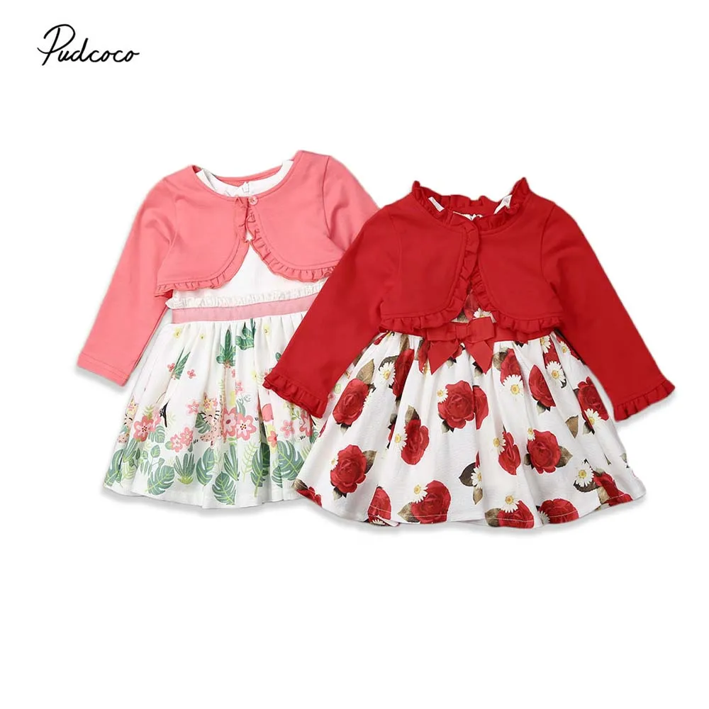 2019 брендовая одежда для маленьких девочек шерстяное пальто Топы с кардибаном +