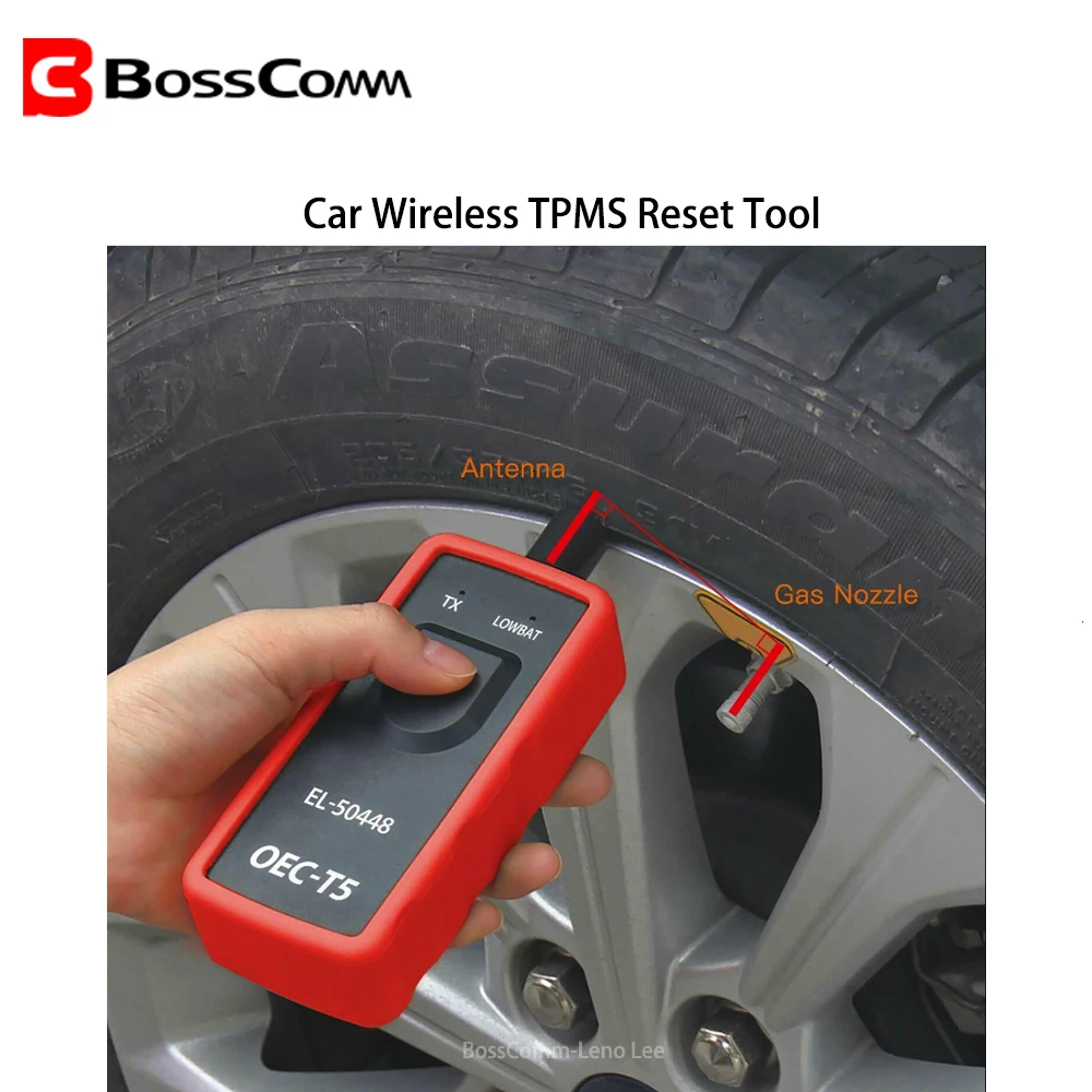 Автомобильный TPMS беспроводной инструмент сброса EL-50448 Автомобильный датчик контроля давления в шинах датчик OEC-T5 для серии G.M/Opel красная портативная версия