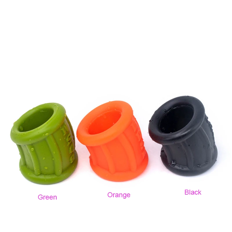 Секс-игрушки мягкий силиконовый пенис с фиксатором кольцо для пениса мяч