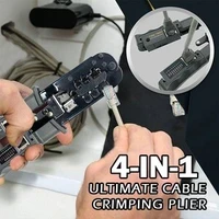 4 in 1 ultimate cable crimping plier crimping tool ethernet network lan the crimping and cable testing solution network tool