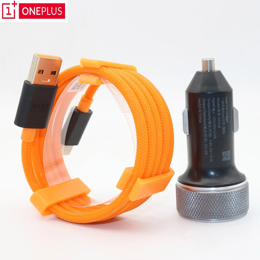 Оригинальное автомобильное зарядное устройство Oneplus 6 Dash 5 В 4 а черный