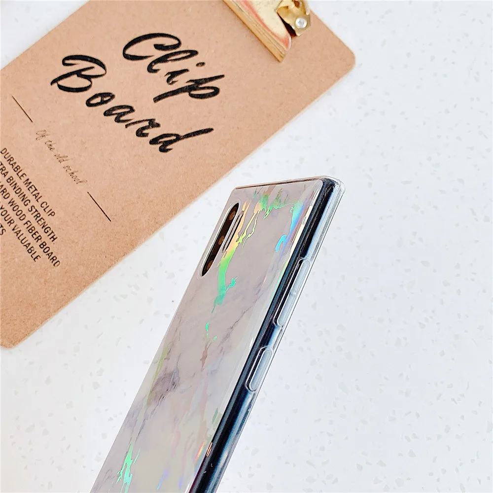 Винтажный мраморный чехол для Samsung Galaxy S10 Plus S10e S8 S9 Note 8 9 мягкий IMD полностью