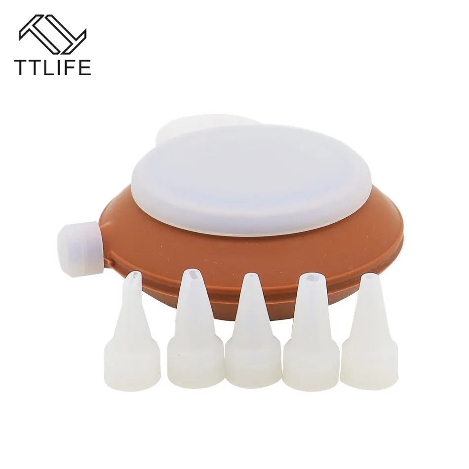 Силиконовый Цветочный горшок Макарон + игла для вентиляции экструдер джема