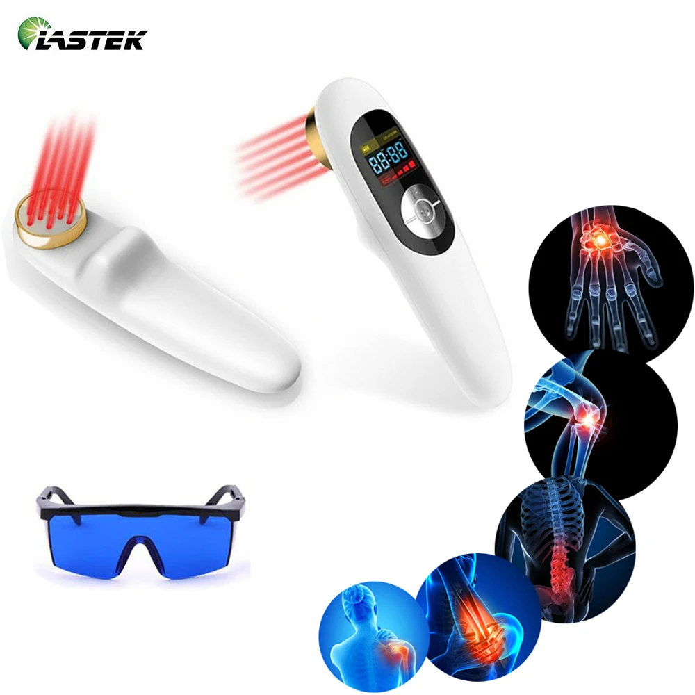 Холодный лазер красный светильник терапевтический прибор рукоять LLLT для плеча