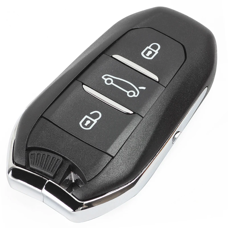 KEYECU умный БЕСКЛЮЧЕВОЙ дистанционный Автомобильный ключ для Peugeot 308 508 Citroen C4 DS4 DS5 Fob
