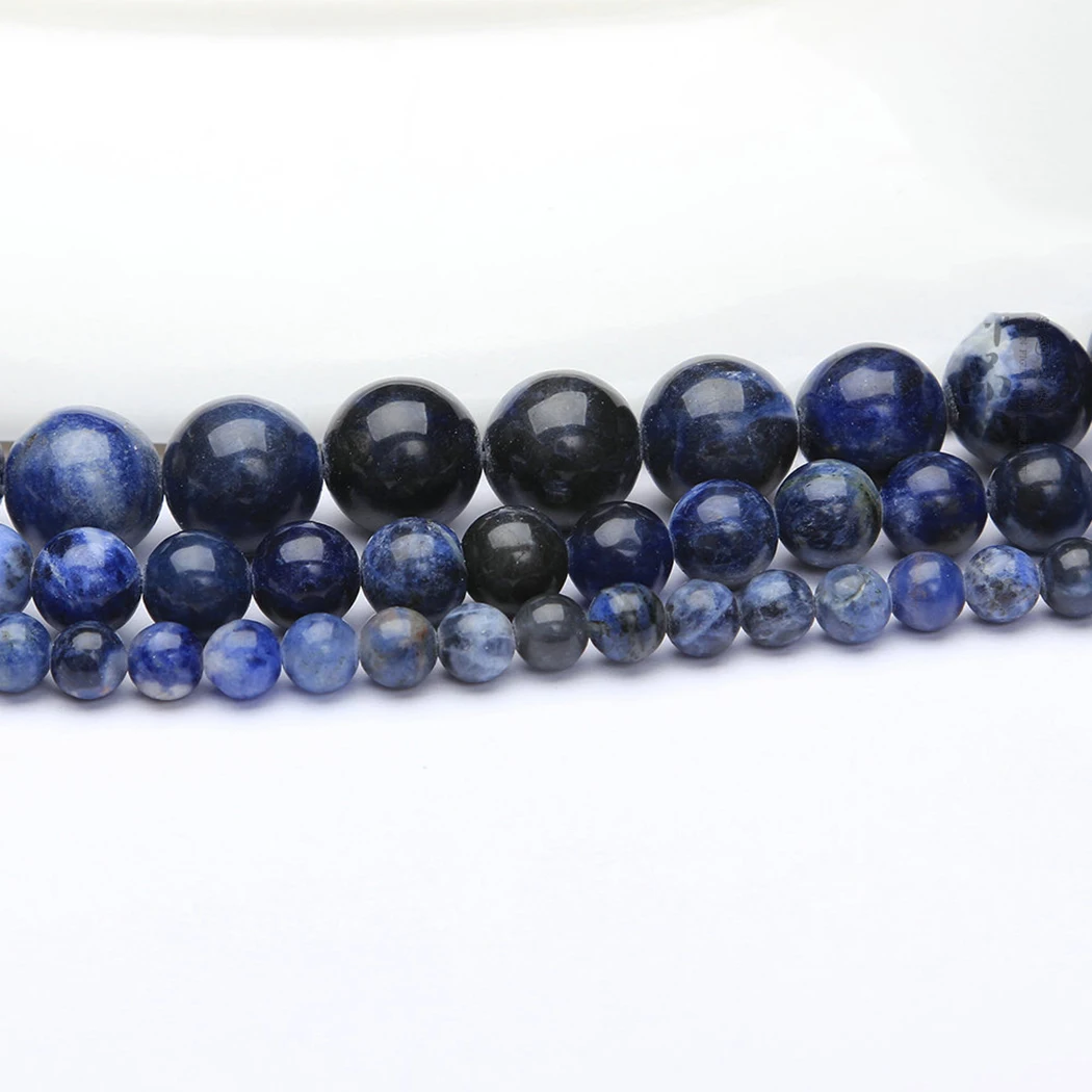 Натуральный кальдалит 4-12 мм круглые бусины из драгоценного камня для