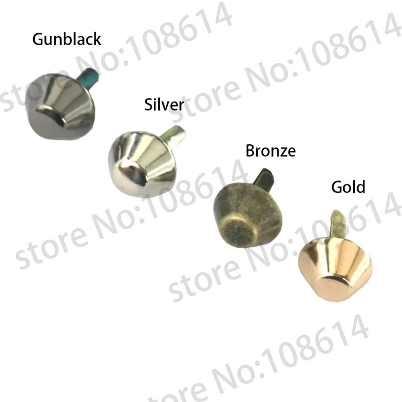 10 шт. 12 мм шпильки с 4 зажимами для одежды заклепки на одежду кожи гвоздики шипы в