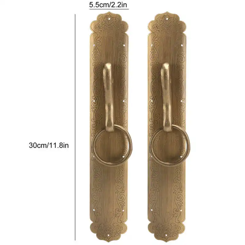 

Door Pull Chinese Style Gate Handle for Gate Wooden Door Memorial Archway