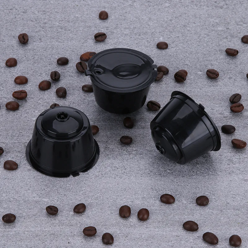 

3PC Coffee Machine Reusable Capsule Coffee Cup Filter For Nescafe Refillable Coffee Cup Holder Pod Strainer for Dolce Gusto