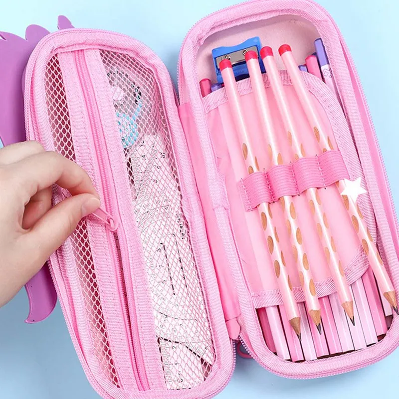 

Unicorn Pencil Case EVA Multifunctional Large Capacity School Student Stationery Pen Bag Box Storge Gifts Supplies