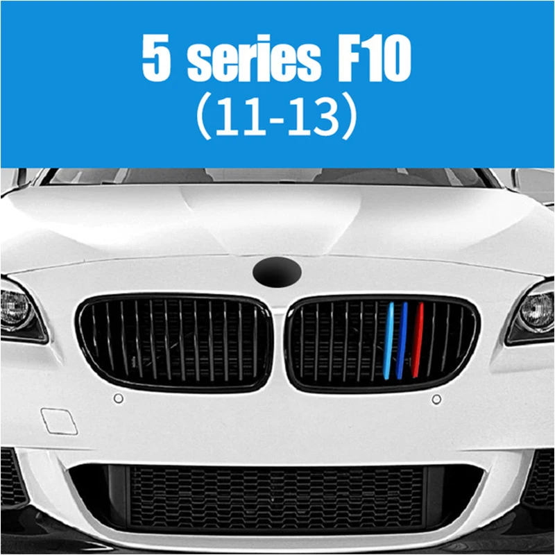 3 шт. ABS M немецкий цвет для BMW F10 E39 E60 F07 G30 F18 5 серий GT GT5 автомобильная гоночная